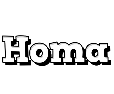 Homa snowing logo