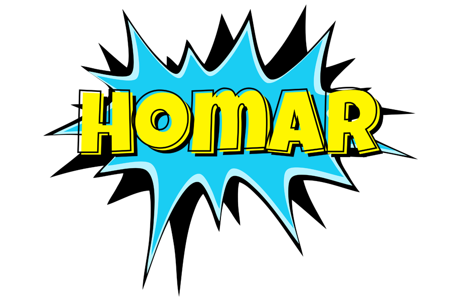 Homar amazing logo