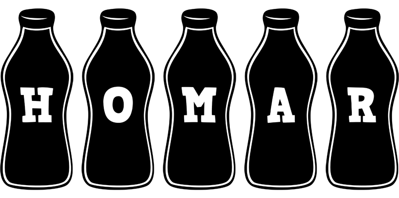 Homar bottle logo