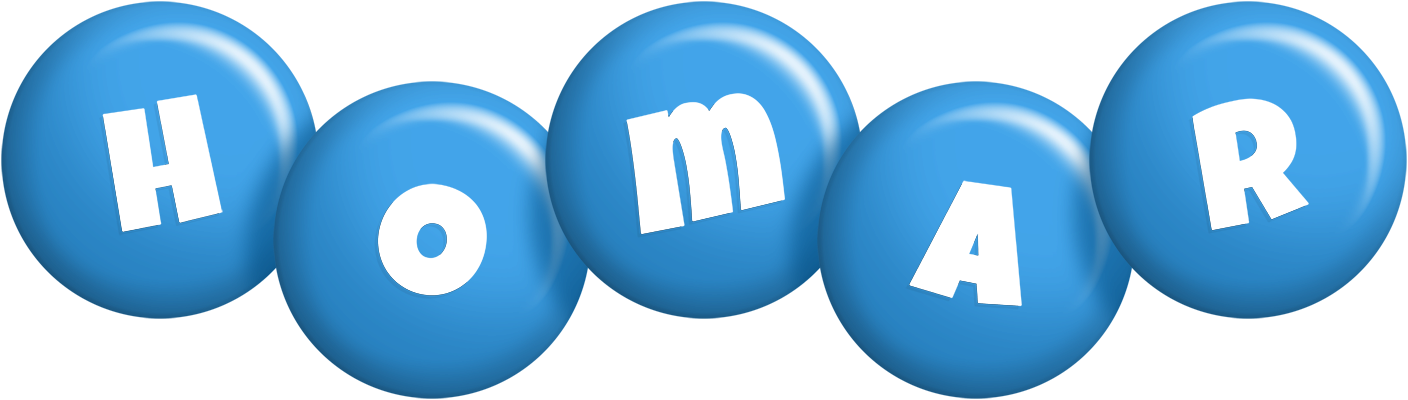 Homar candy-blue logo