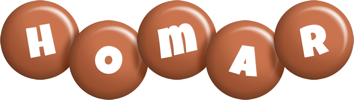 Homar candy-brown logo