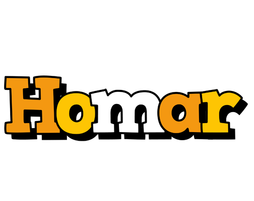 Homar cartoon logo