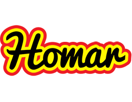 Homar flaming logo