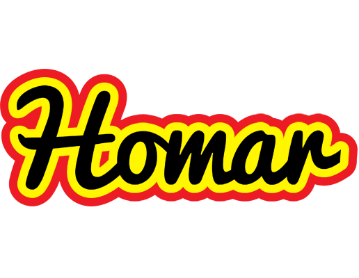 Homar flaming logo