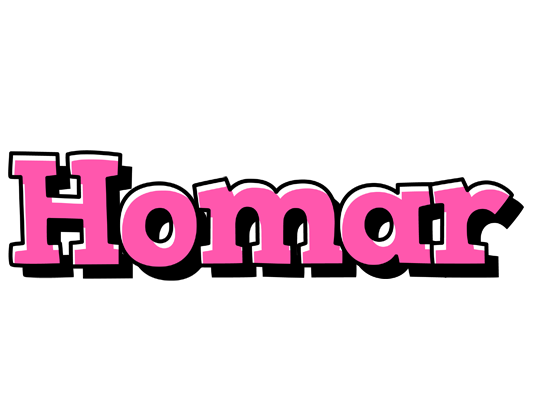 Homar girlish logo