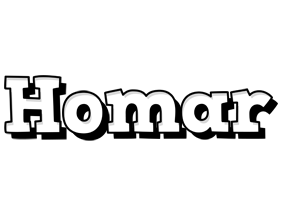 Homar snowing logo