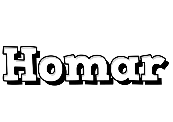 Homar snowing logo