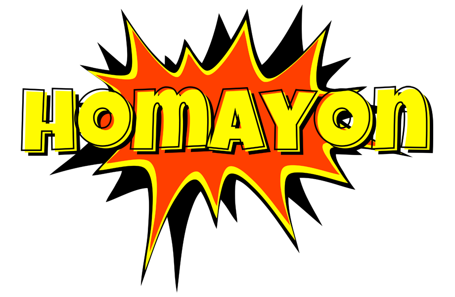 Homayon bazinga logo