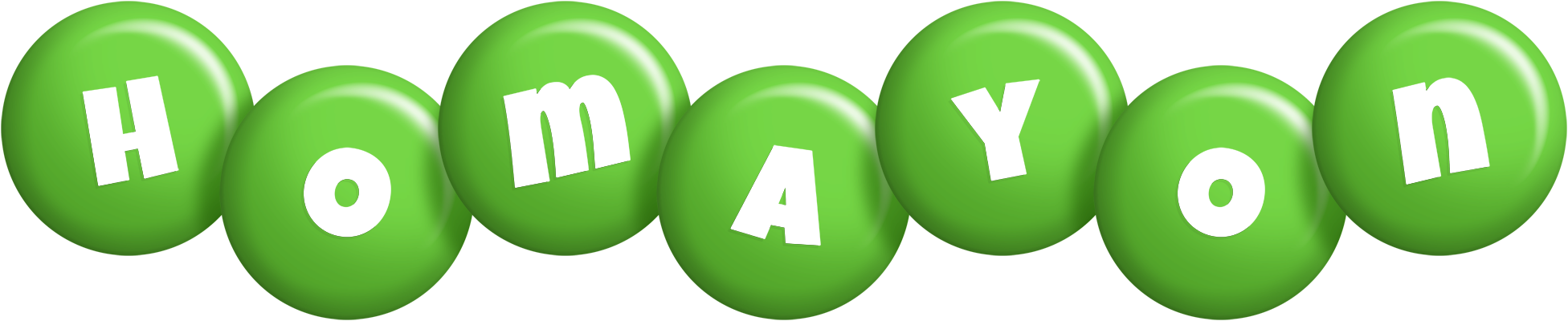 Homayon candy-green logo