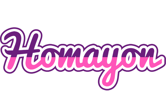 Homayon cheerful logo