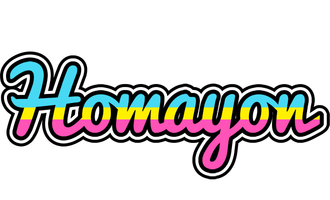 Homayon circus logo