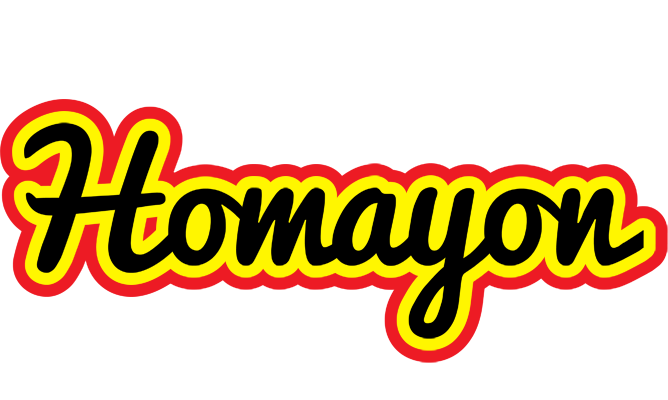 Homayon flaming logo