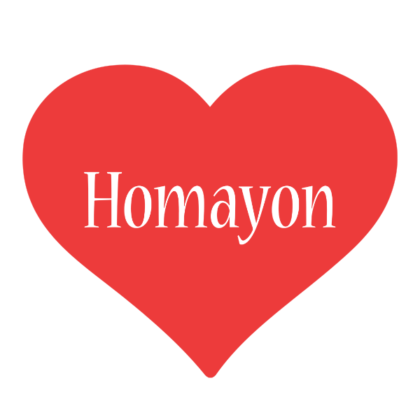 Homayon love logo