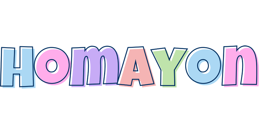 Homayon pastel logo