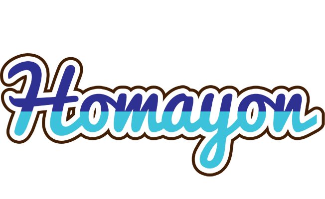 Homayon raining logo