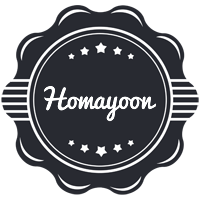 Homayoon badge logo