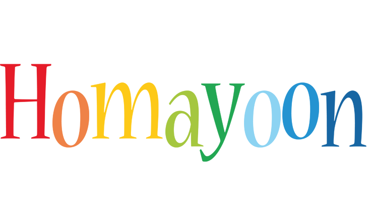 Homayoon birthday logo