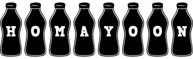 Homayoon bottle logo