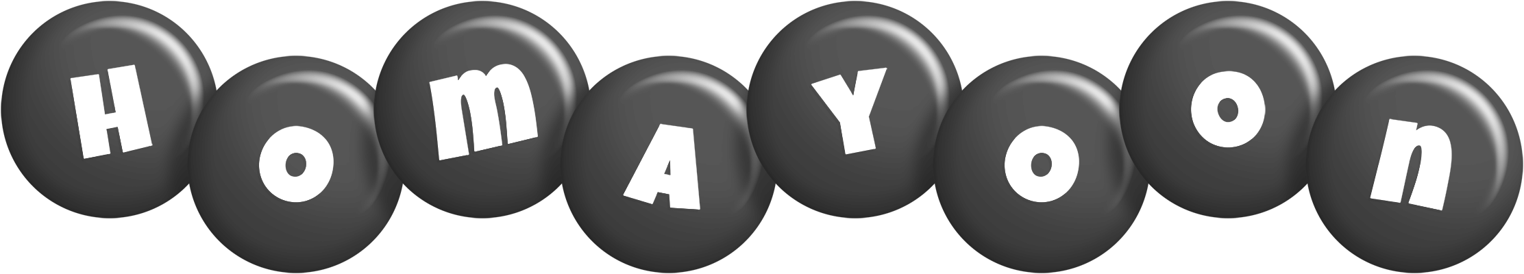 Homayoon candy-black logo