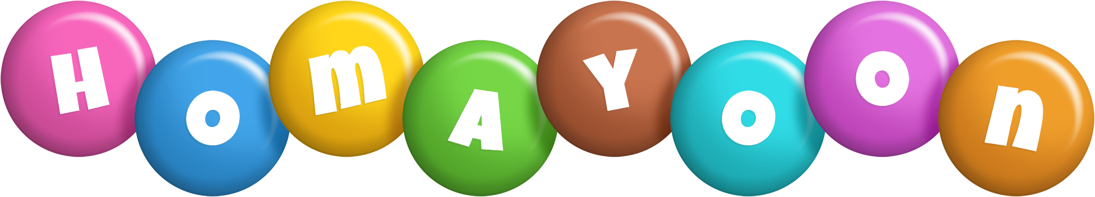 Homayoon candy logo