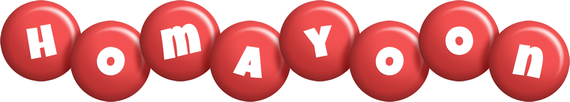 Homayoon candy-red logo