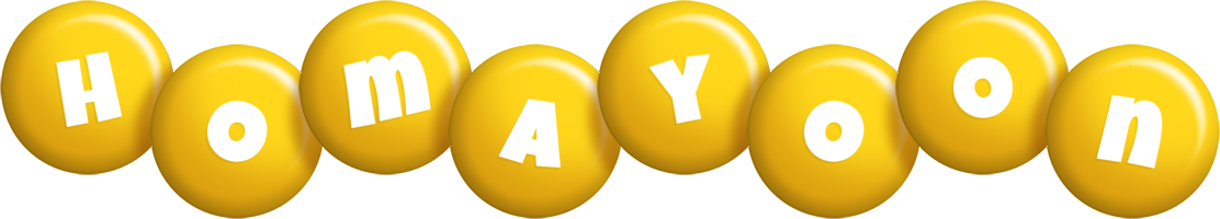 Homayoon candy-yellow logo