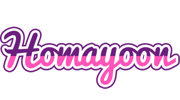 Homayoon cheerful logo