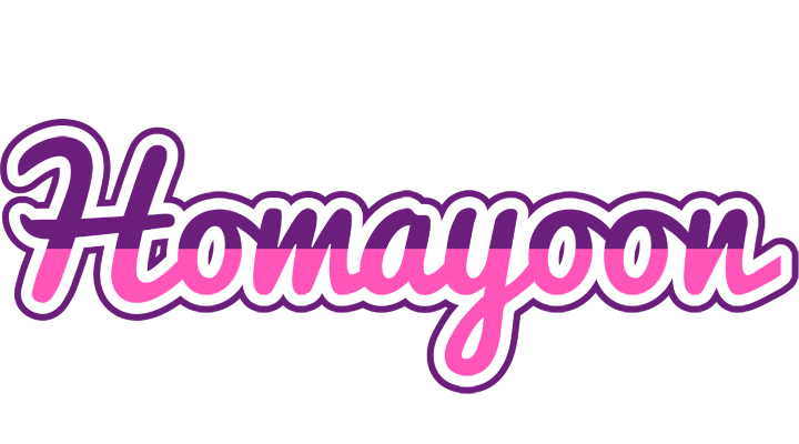 Homayoon cheerful logo