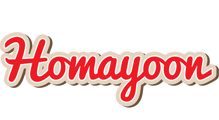 Homayoon chocolate logo