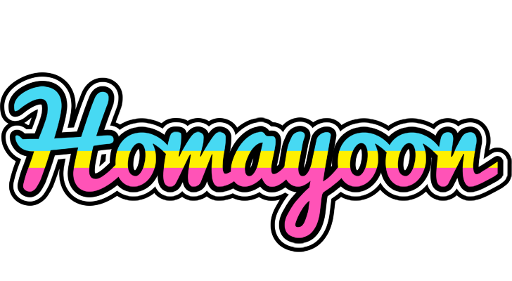 Homayoon circus logo