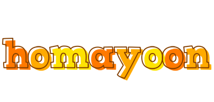 Homayoon desert logo