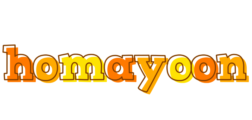 Homayoon desert logo