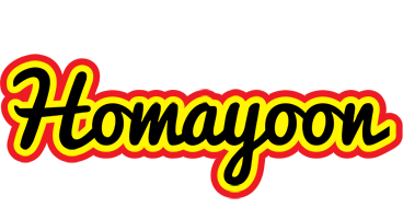 Homayoon flaming logo