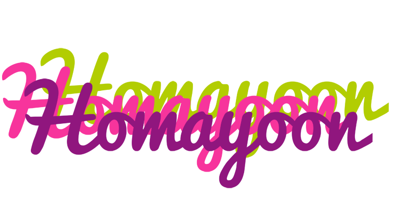 Homayoon flowers logo