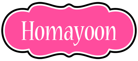 Homayoon invitation logo