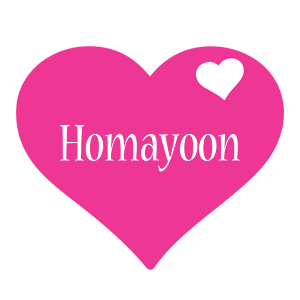 Homayoon love-heart logo