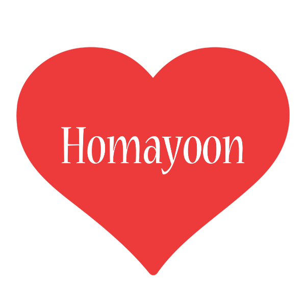 Homayoon love logo