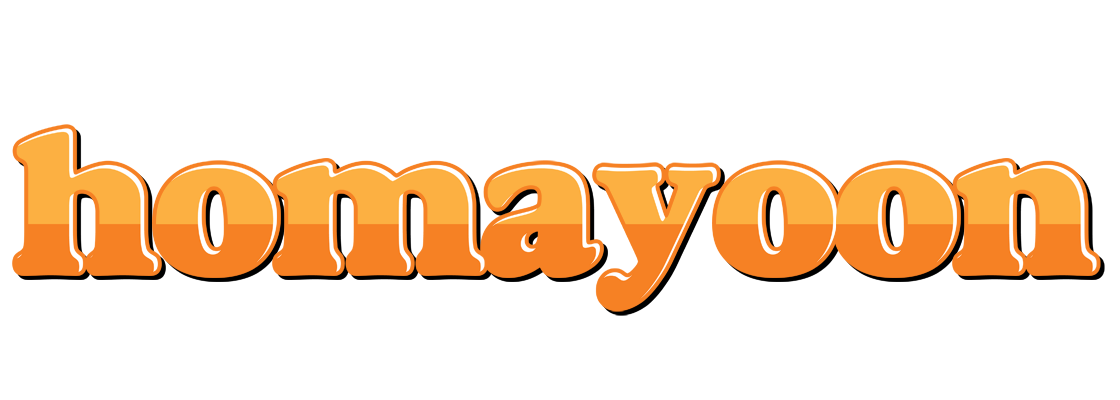 Homayoon orange logo