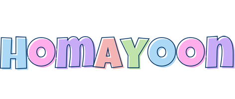 Homayoon pastel logo