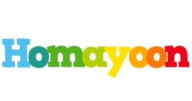 Homayoon rainbows logo