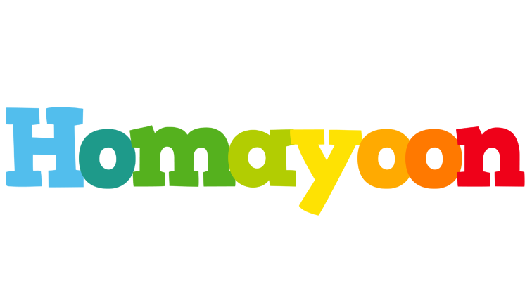 Homayoon rainbows logo