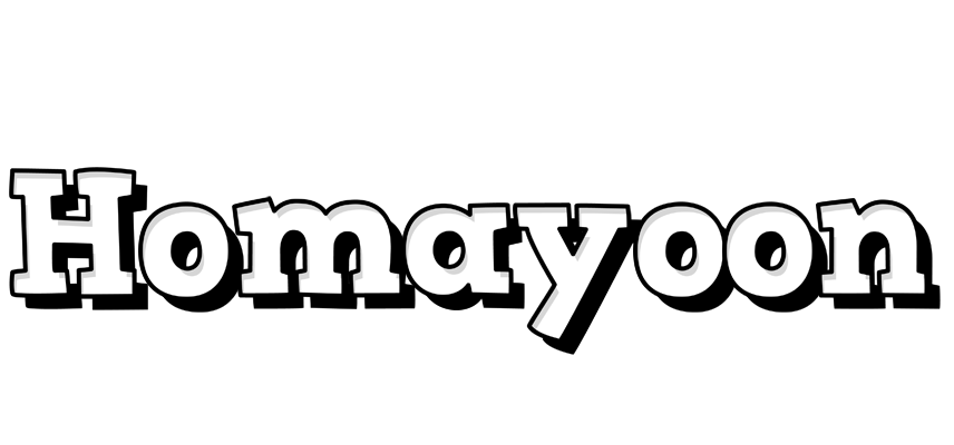 Homayoon snowing logo