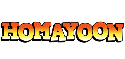 Homayoon sunset logo