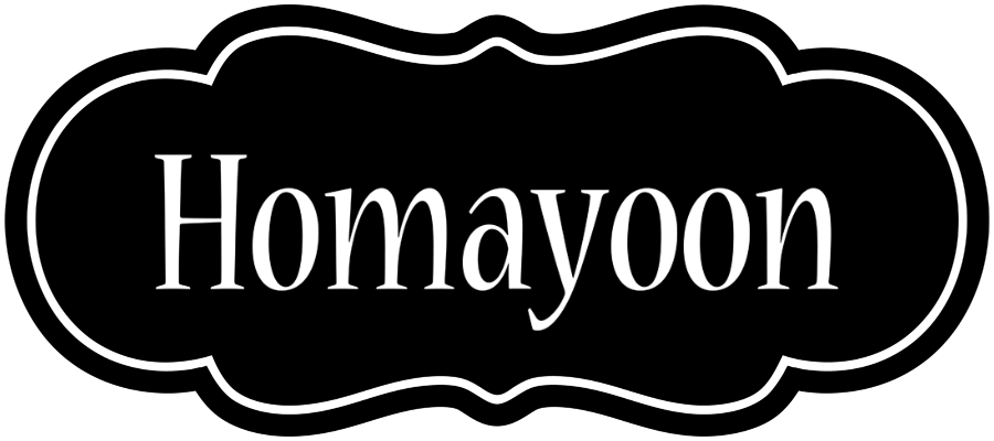 Homayoon welcome logo