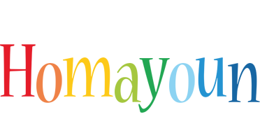 Homayoun birthday logo