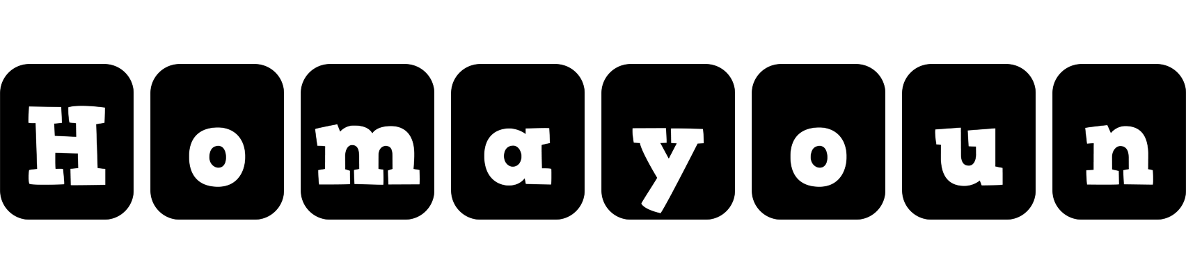 Homayoun box logo