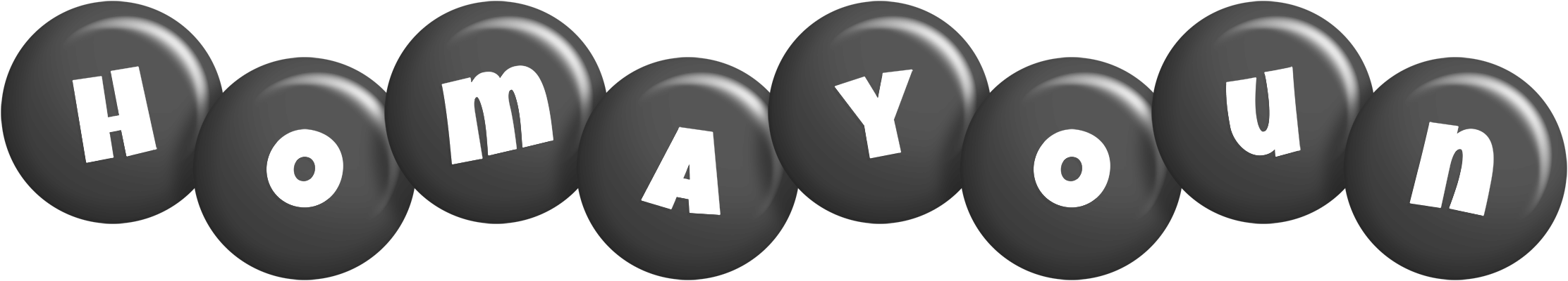 Homayoun candy-black logo
