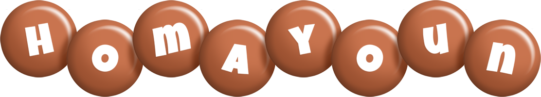 Homayoun candy-brown logo