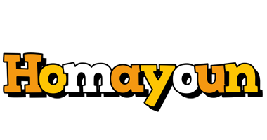 Homayoun cartoon logo