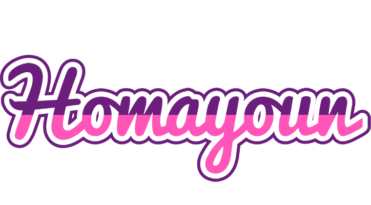 Homayoun cheerful logo
